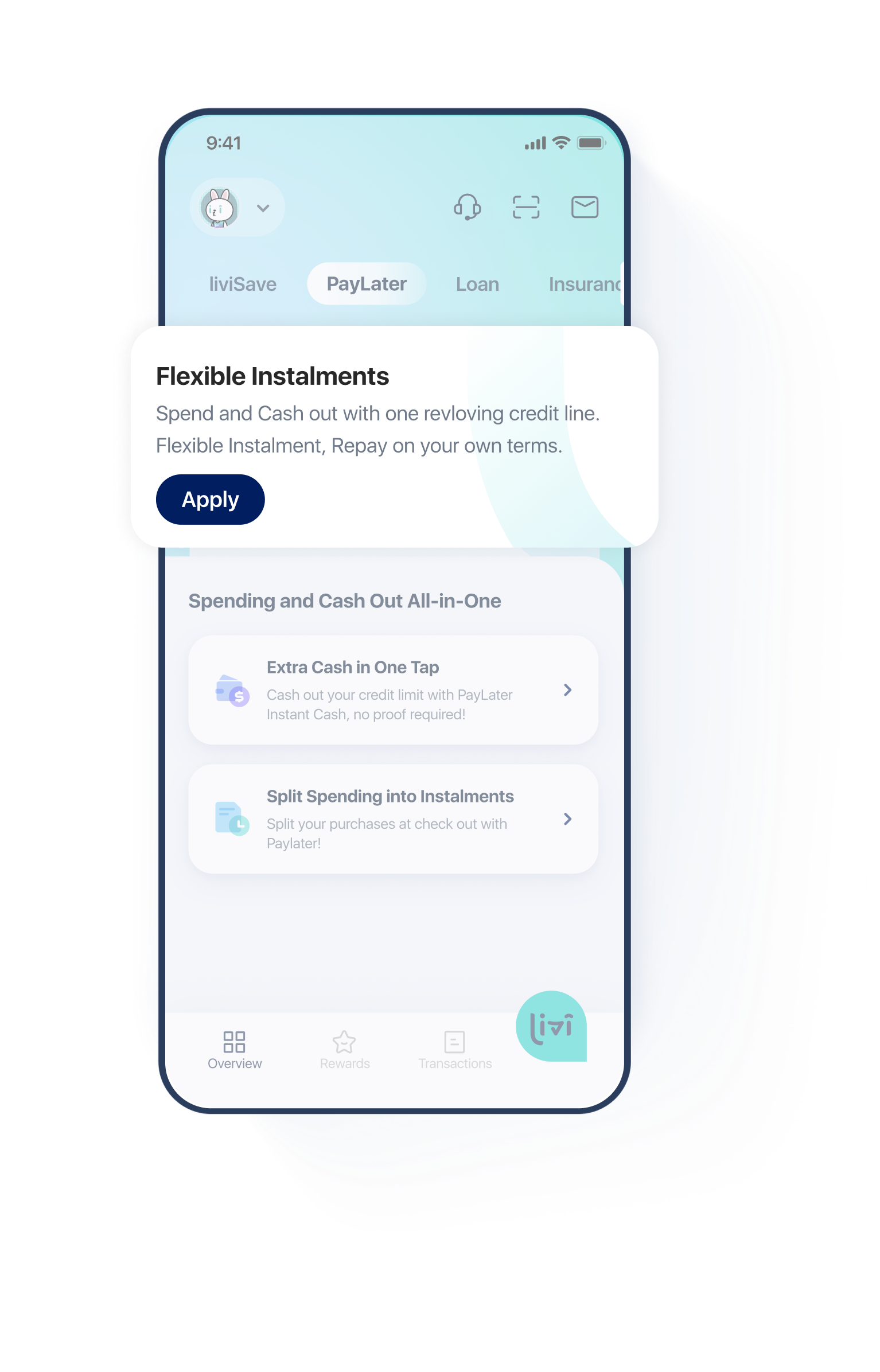 livi PayLater livi bank Hong Kong